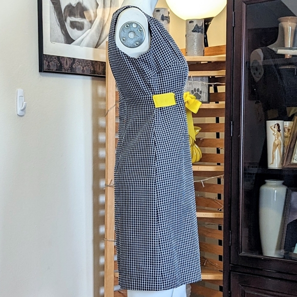 HP🪀🆕️Kim Rodgers Navy & White Dress - Picture 3 of 7